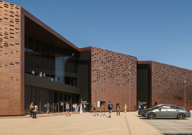 A total of 4,495 Viva ACP panels have been used over a 5,000-sq-m façade area. 
